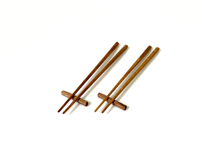 White Oak Planed Chopsticks with rest