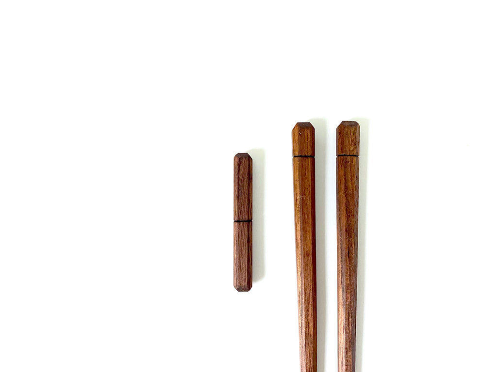 Walnut Chopsticks with rest