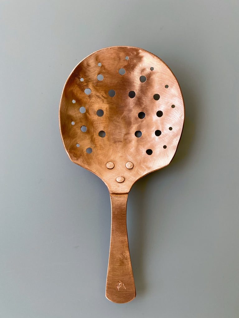 Copper Julep Strainer