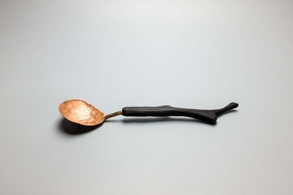 Copper Serving Spoon