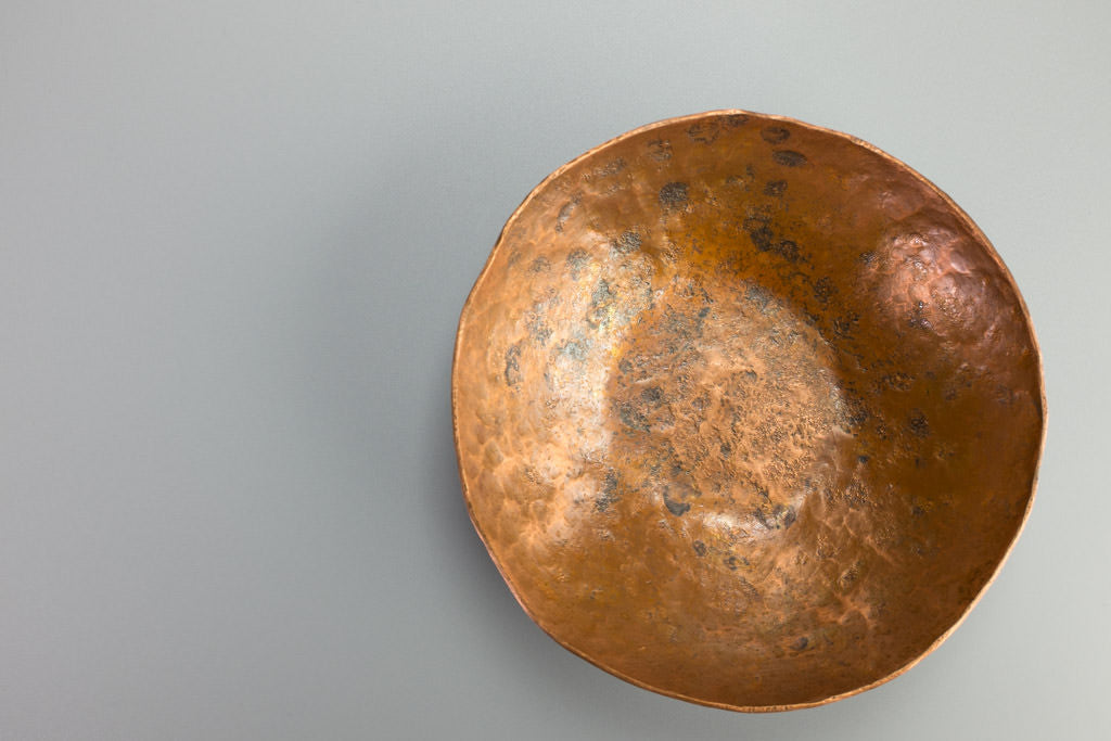 Hammered Bowl in Copper