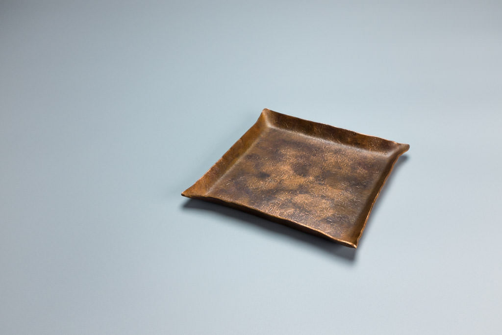 Copper Patina Plate