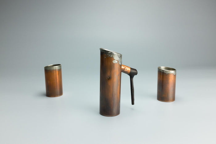 Copper Sake Set