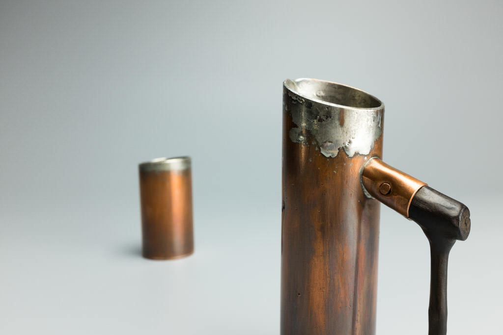 Copper Sake Set