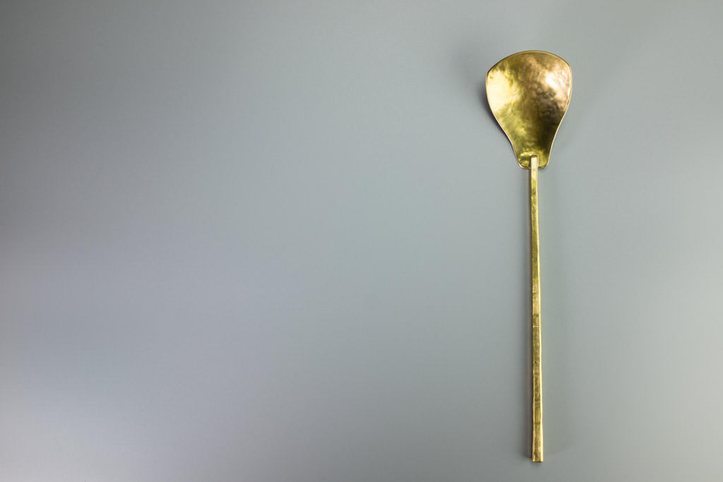 Serving Spoon in Brass